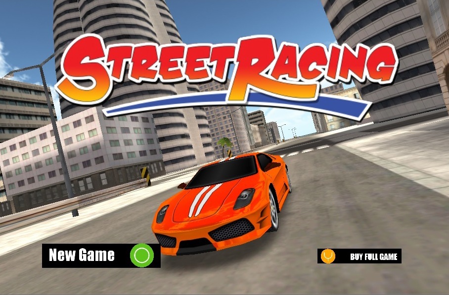 Screenshot of 3D Street Racing