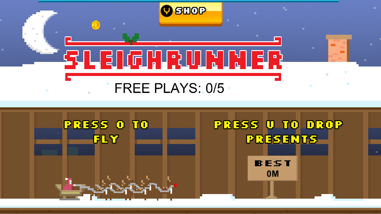 Screenshot of Sleighrunner