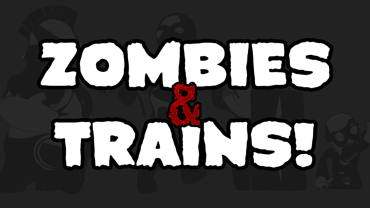 Screenshot of Zombies & Trains!