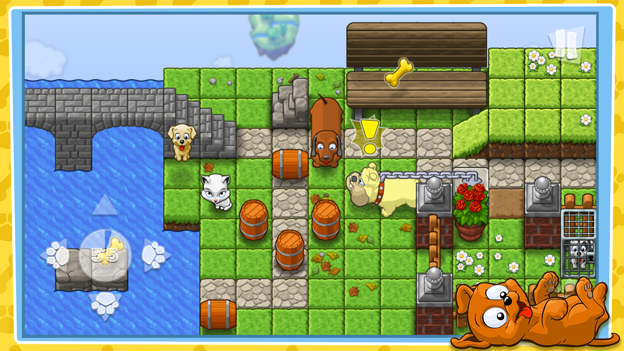 Screenshot of Save the Puppies