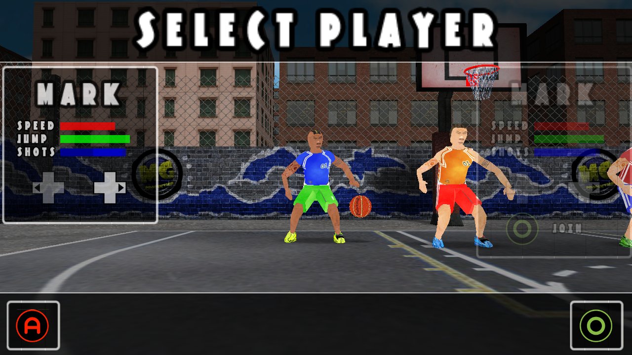 Screenshot of Street Basket: One on One