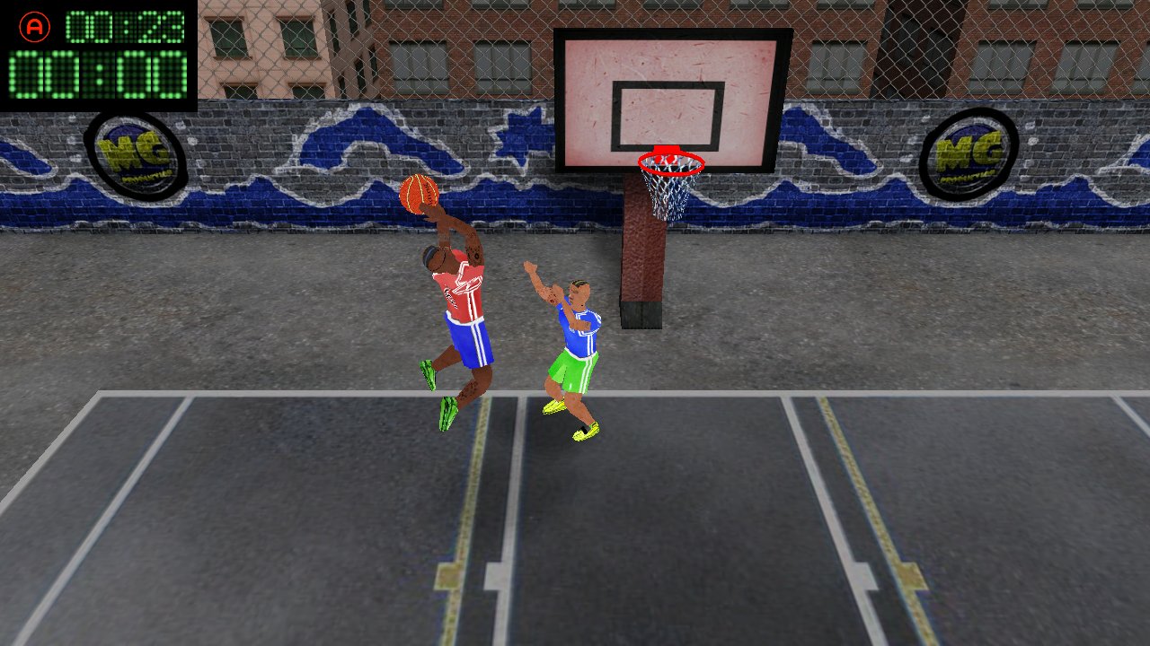 Screenshot of Street Basket: One on One