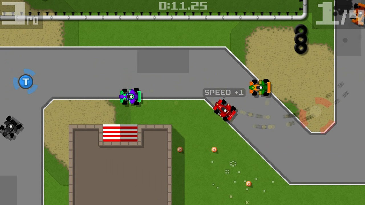 Screenshot of Retro Racing