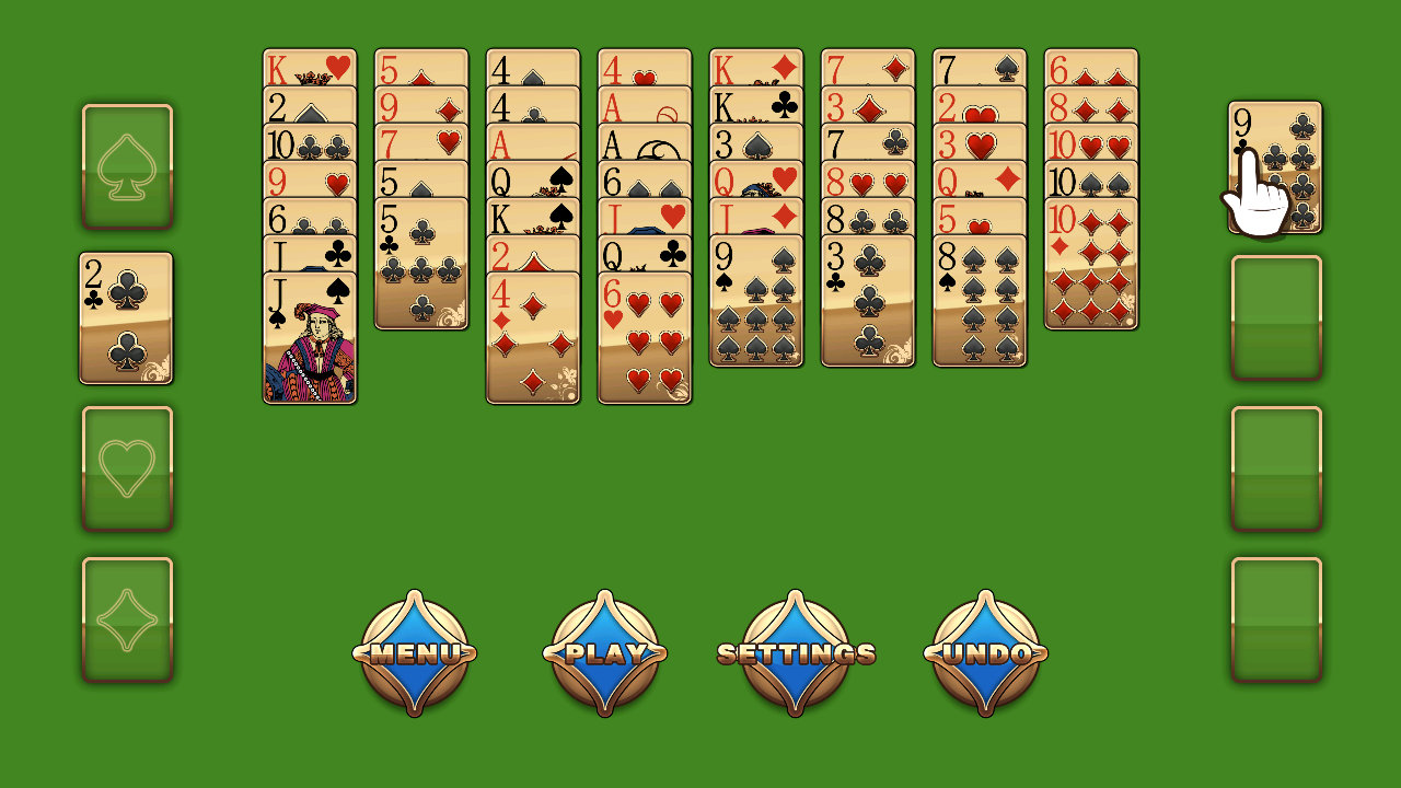Screenshot of Freecell Solitaire