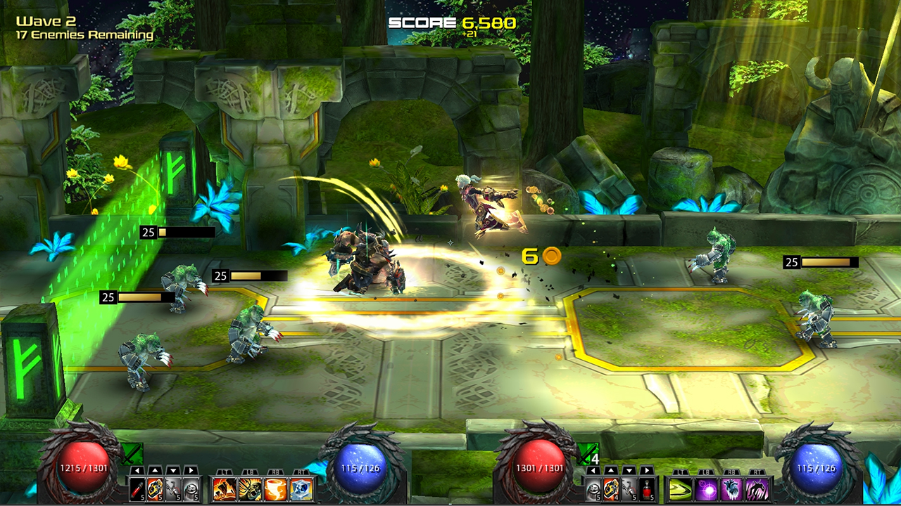 Screenshot of ChronoBlade Demo