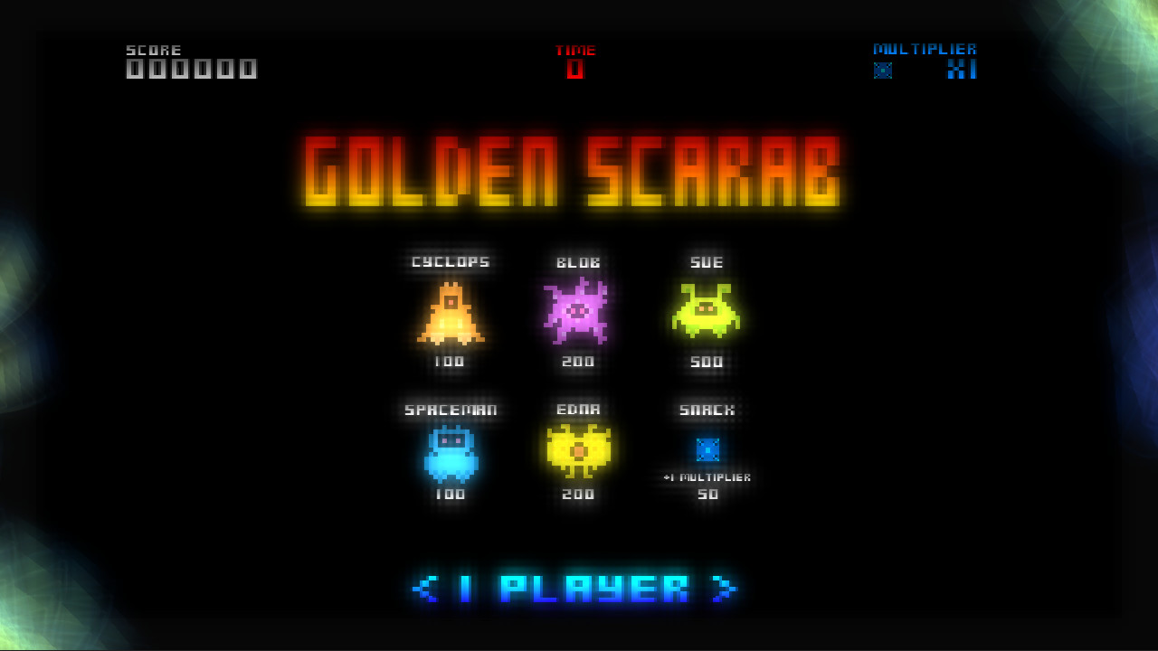 Screenshot of Golden Scarab