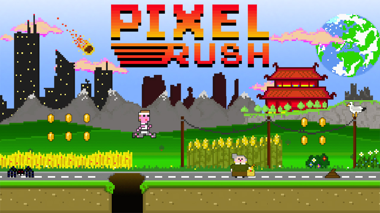 Screenshot of Pixel Rush