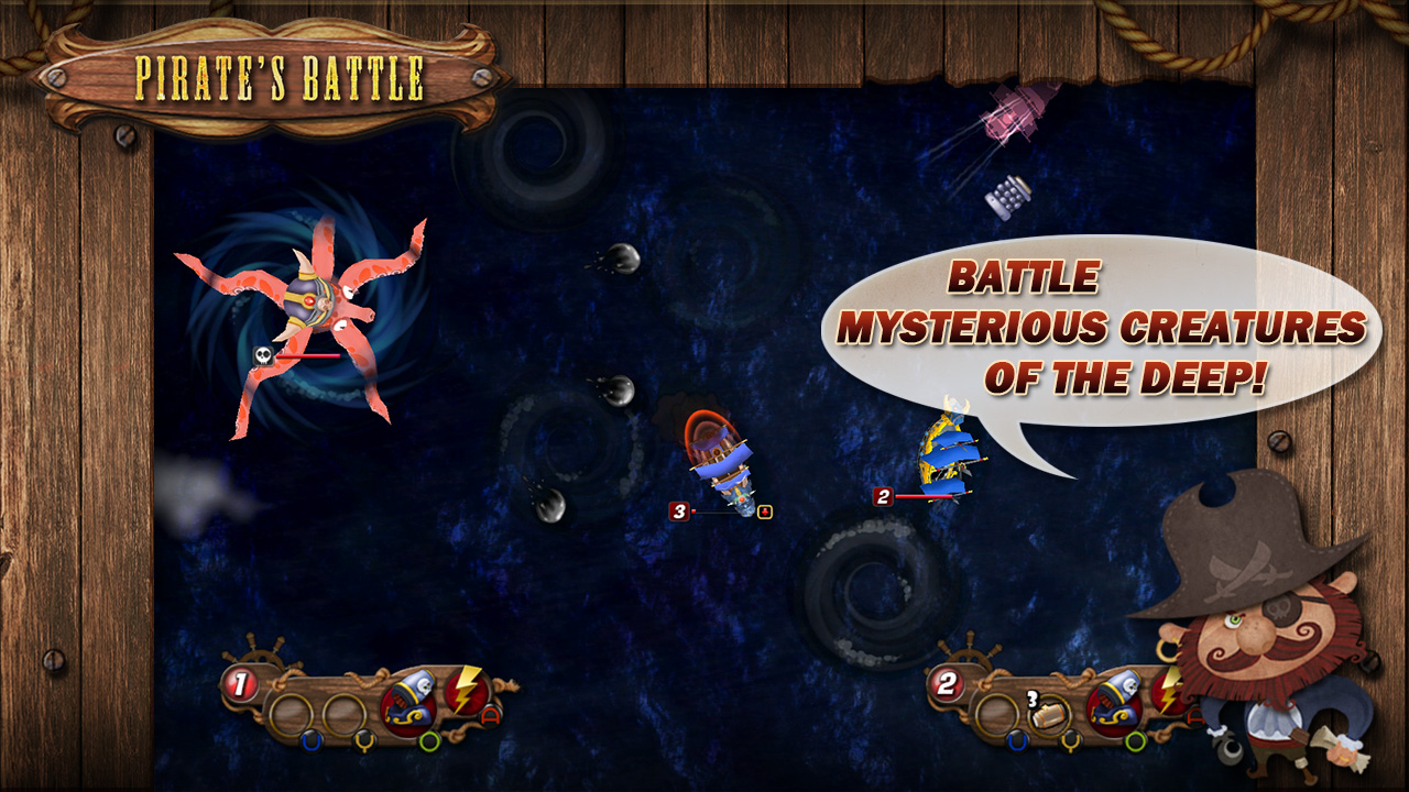 Screenshot of Pirate's Battle