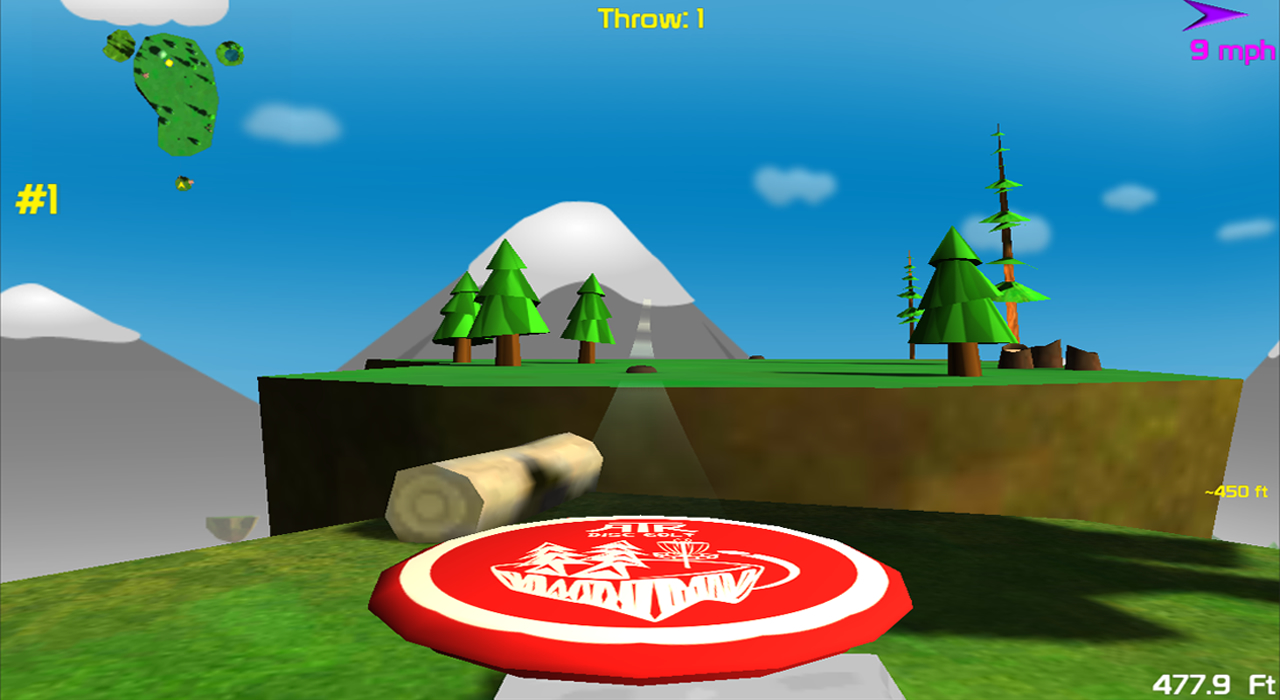 Screenshot of Around the Rock Disc Golf