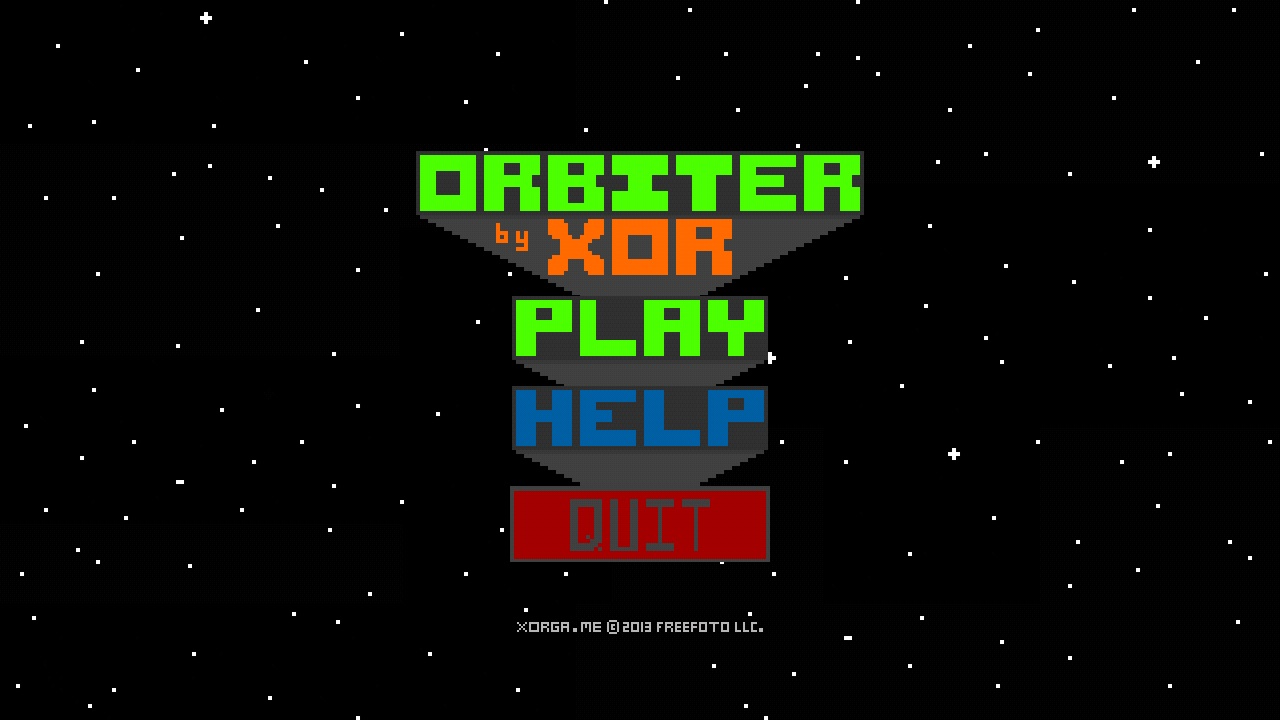 Screenshot of Orbiter