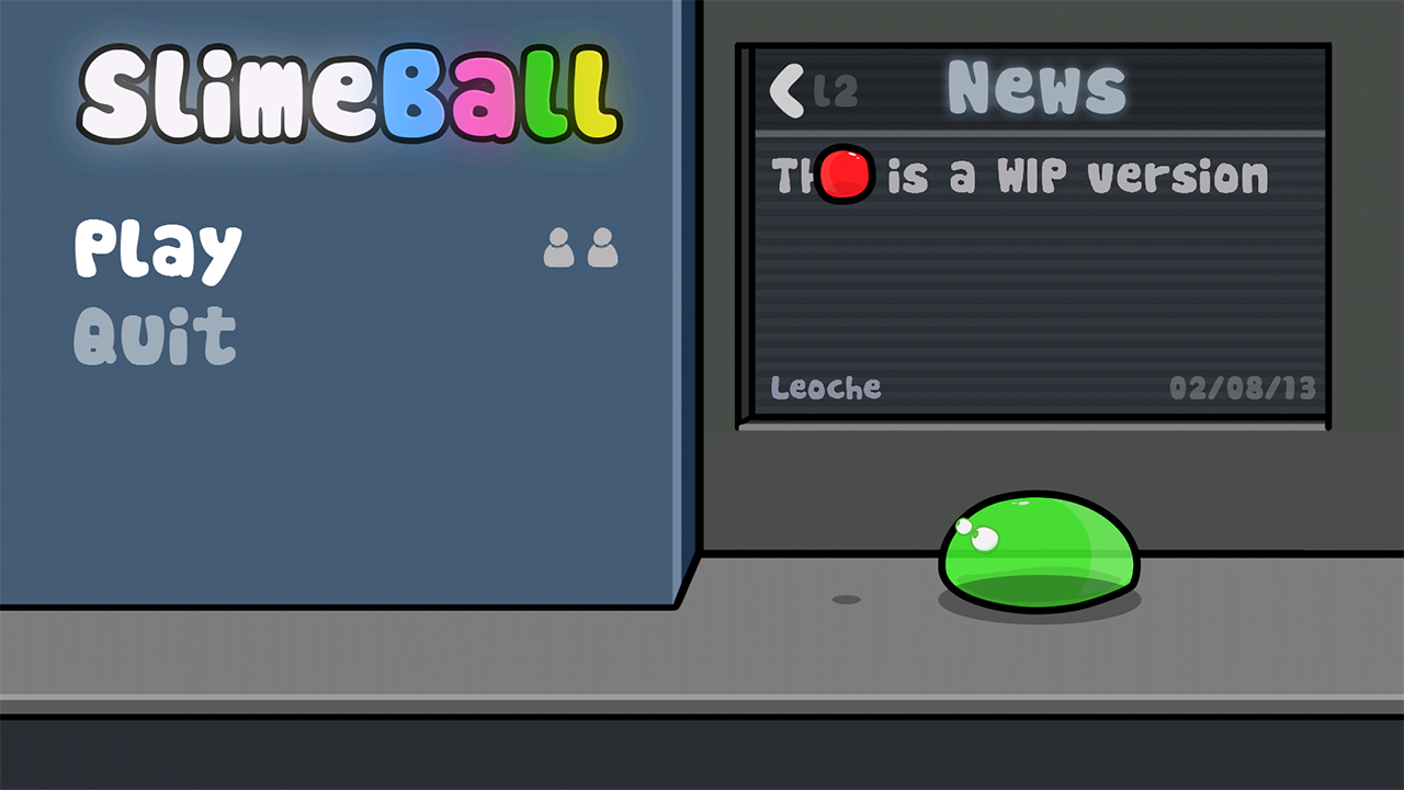 Screenshot of SlimeBall
